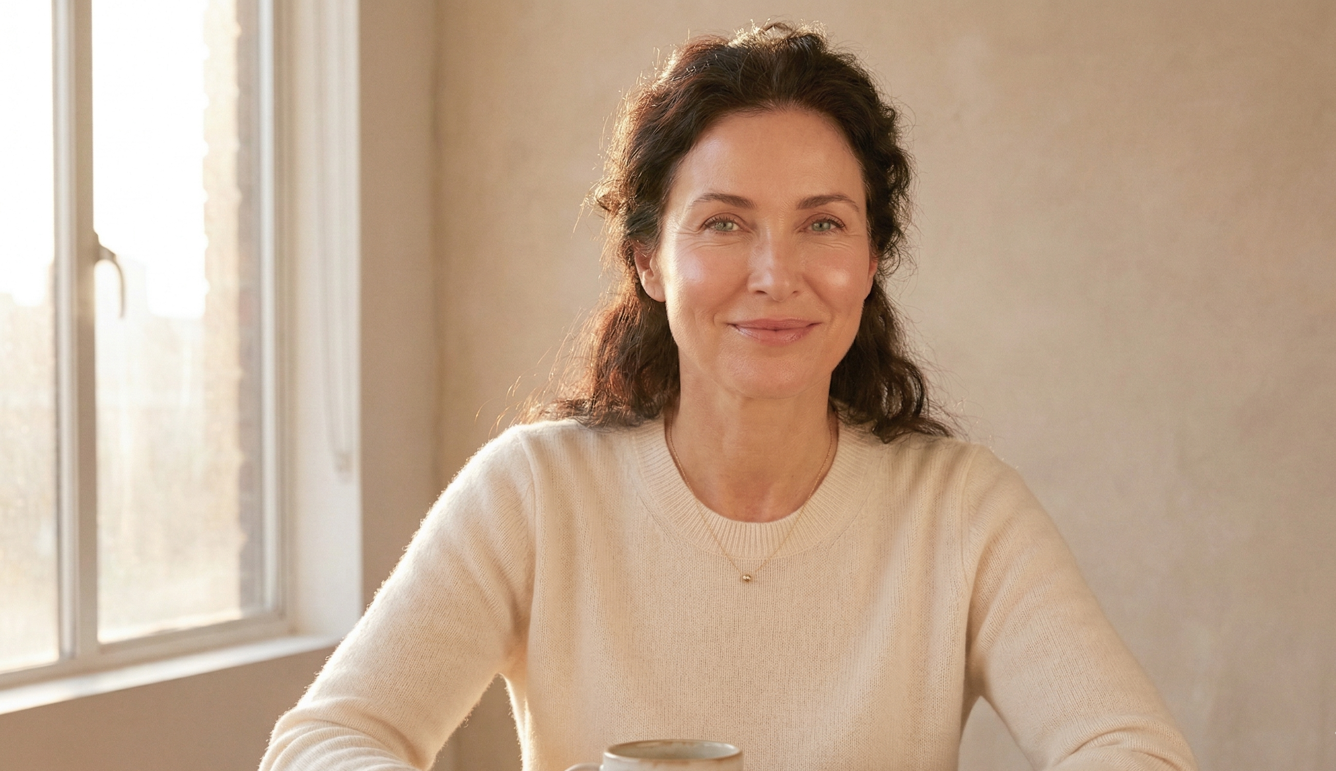 Woman enjoying an active, healthy lifestyle outdoors